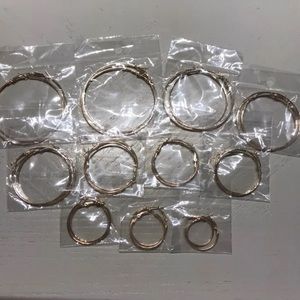 Gold Hoop Earrings